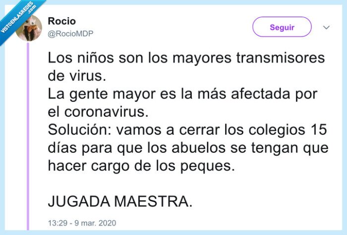abuelos,ni&ntilde;os,colegios,coronavirus