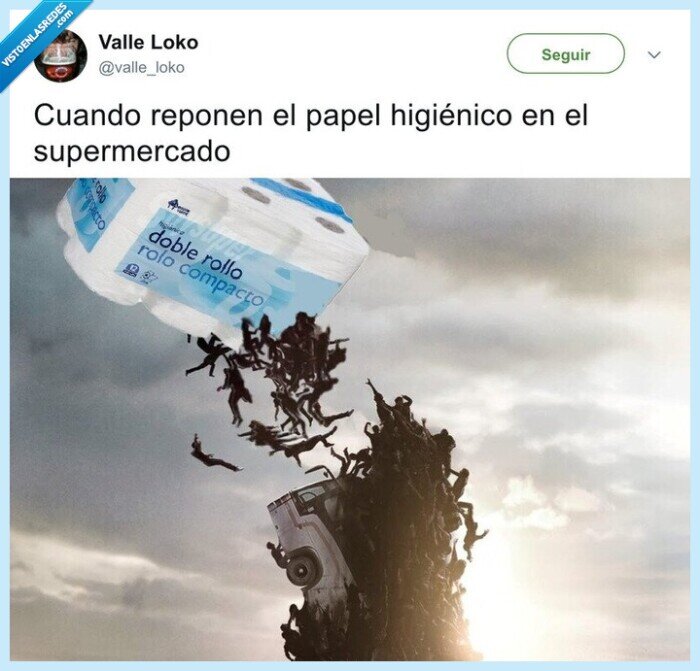 acopio,papel higiénico,supermercado,coronavirus