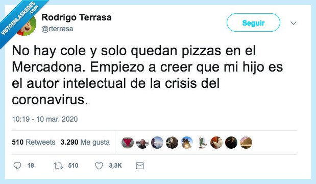 colegio,pizzas,mercadona,coronavirus