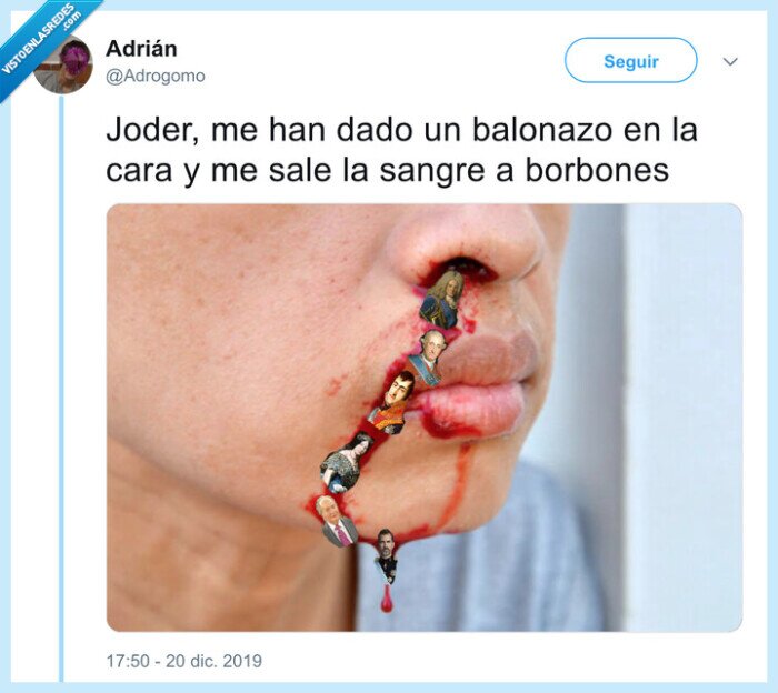 pelotazo,sangre,borbones