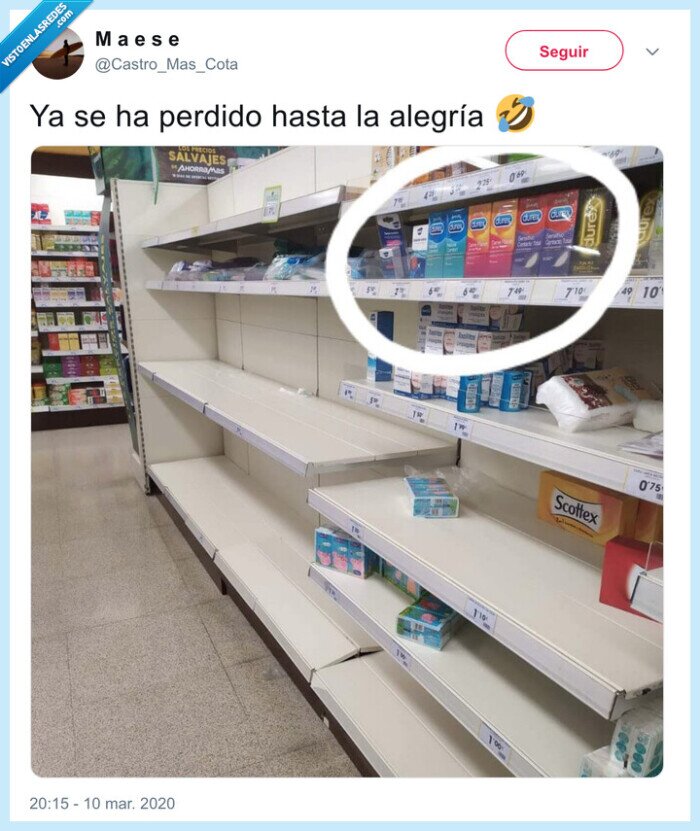 alegría,preservativos,vacío