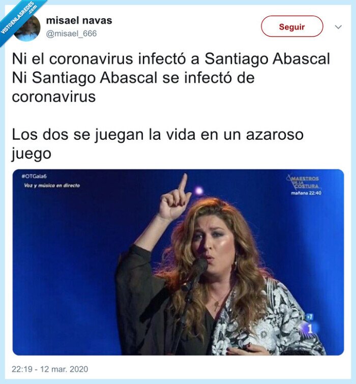 santiago abascal,voz,estrella morente,coronavirus
