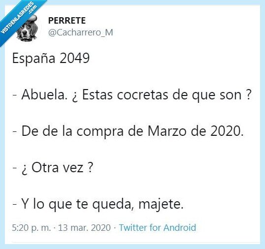 compras,croquetas,abuela