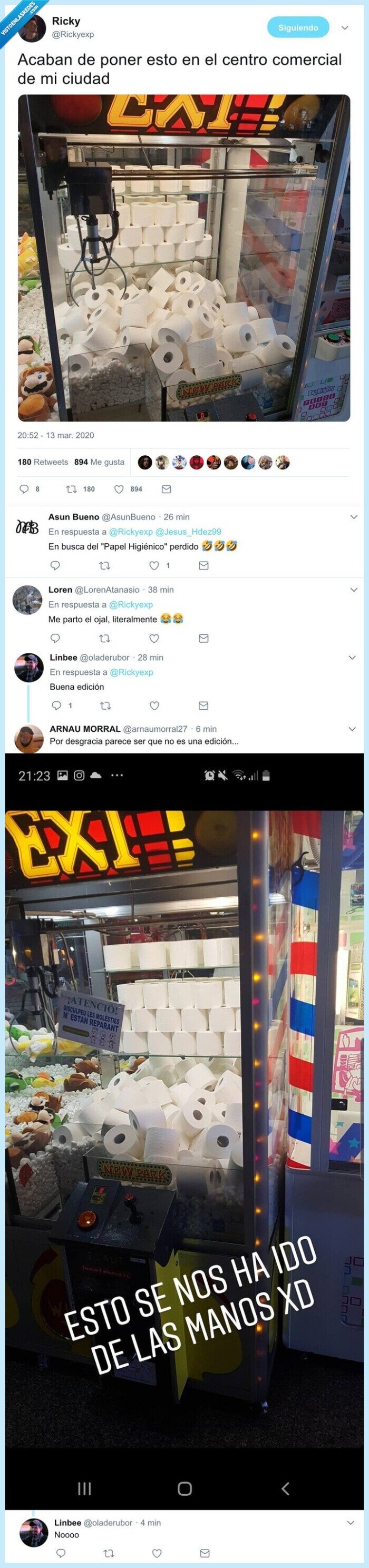 papel higiénico,real,máquina,coger,coronavirus