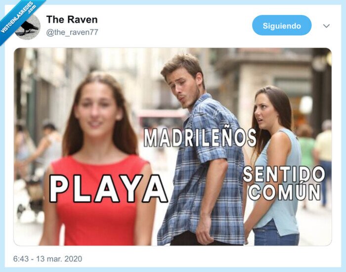 madrid,playa,sentido común,coronavirus