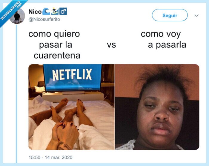 netflix,careto,cuarentena,coronavirus