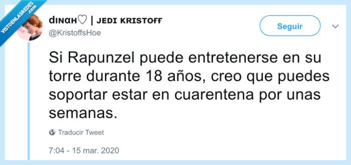 coronavirus,cuarentena,rapunzel