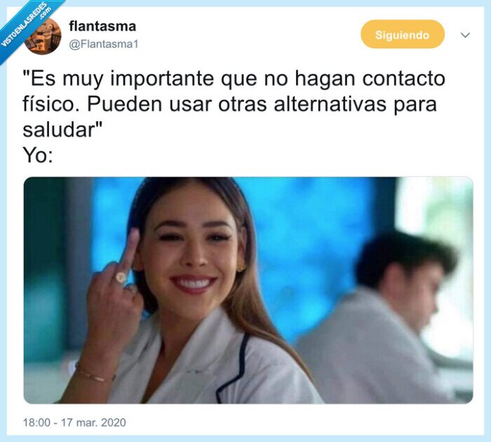 peineta,saludar,coronavirus,contacto