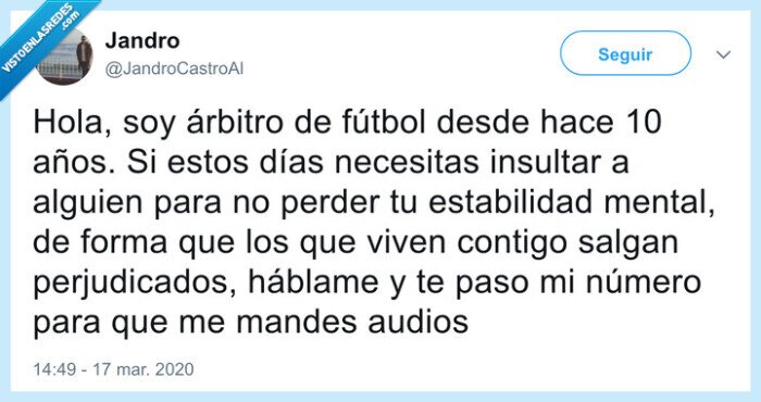 árbitro,fútbol,insultar,coronavirus