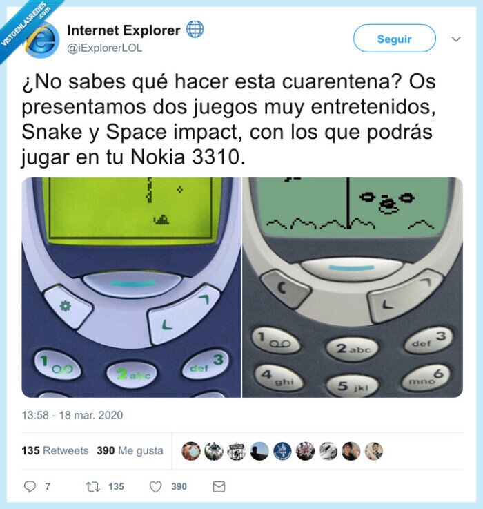 coronavirus,nokia,juegos,ideas,internet explorer