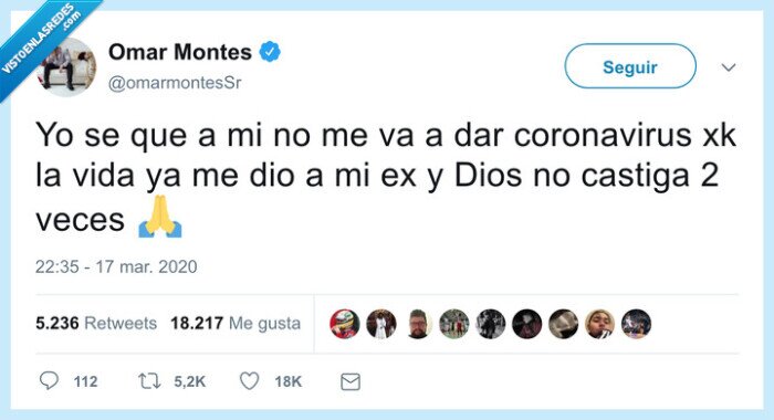 coronavirus,dios,exnovia