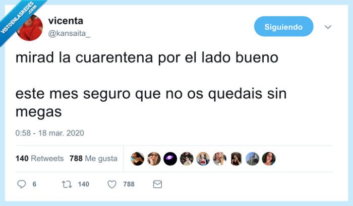 cuarentena,megas,móvil coronavirus