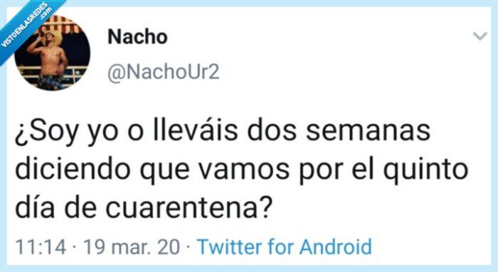 Cuarentena,5 días,y los que quedan