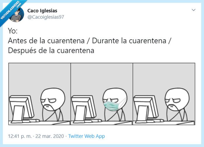 coronavirus,ordenador,cuarentena