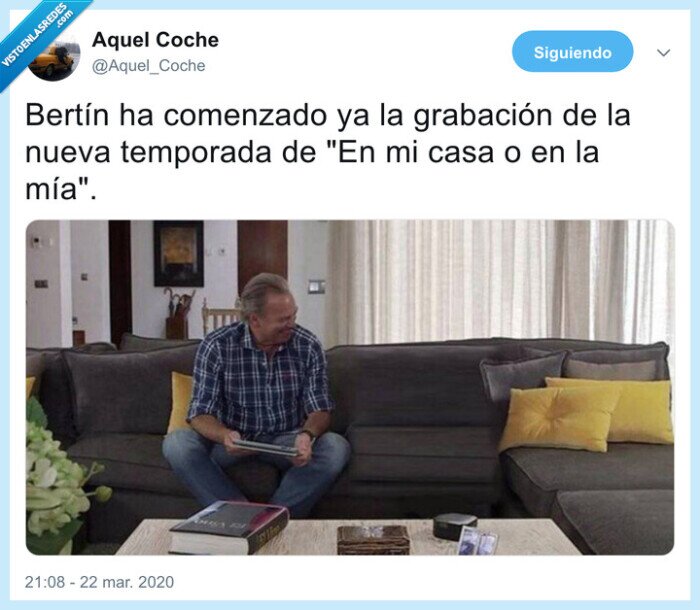bertin osborne,coronavirus,solo,confinado