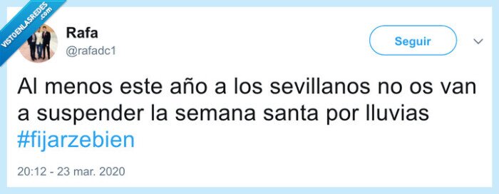 Semana santa,Corona,lluvias