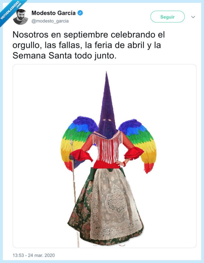 coronavirus,fiestas populares,fallas,orgullo,feria de abril,semana santa