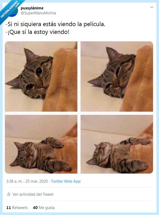 película,dormir,ver