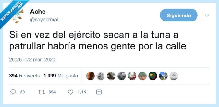 tuna,policia,coronavirus,patrullar