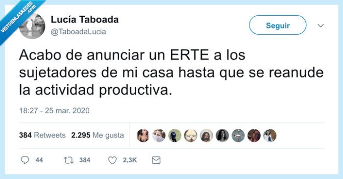 sujetador,erte,coronavirus