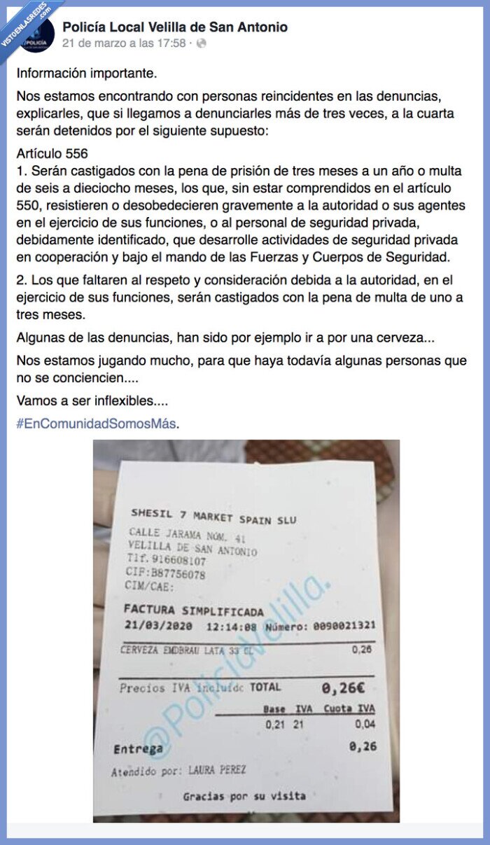 coronavirus,multa,policía,cerveza