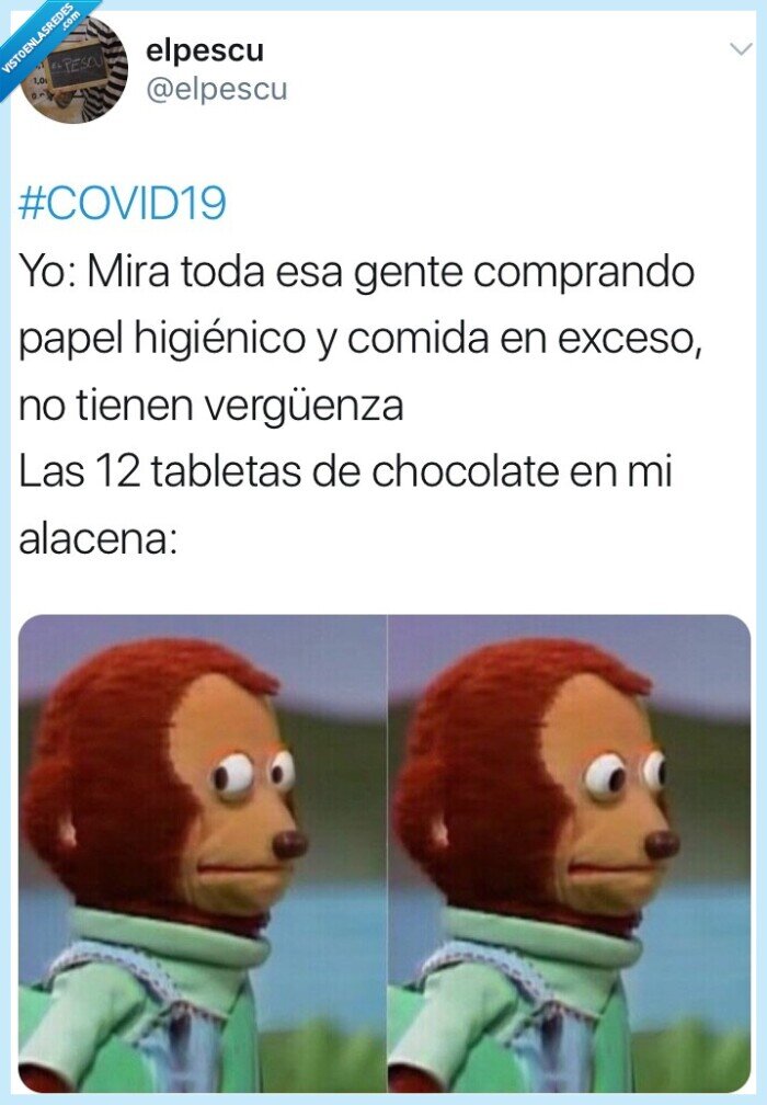 Covid19,coronavirus,chocolate,papel higiénico