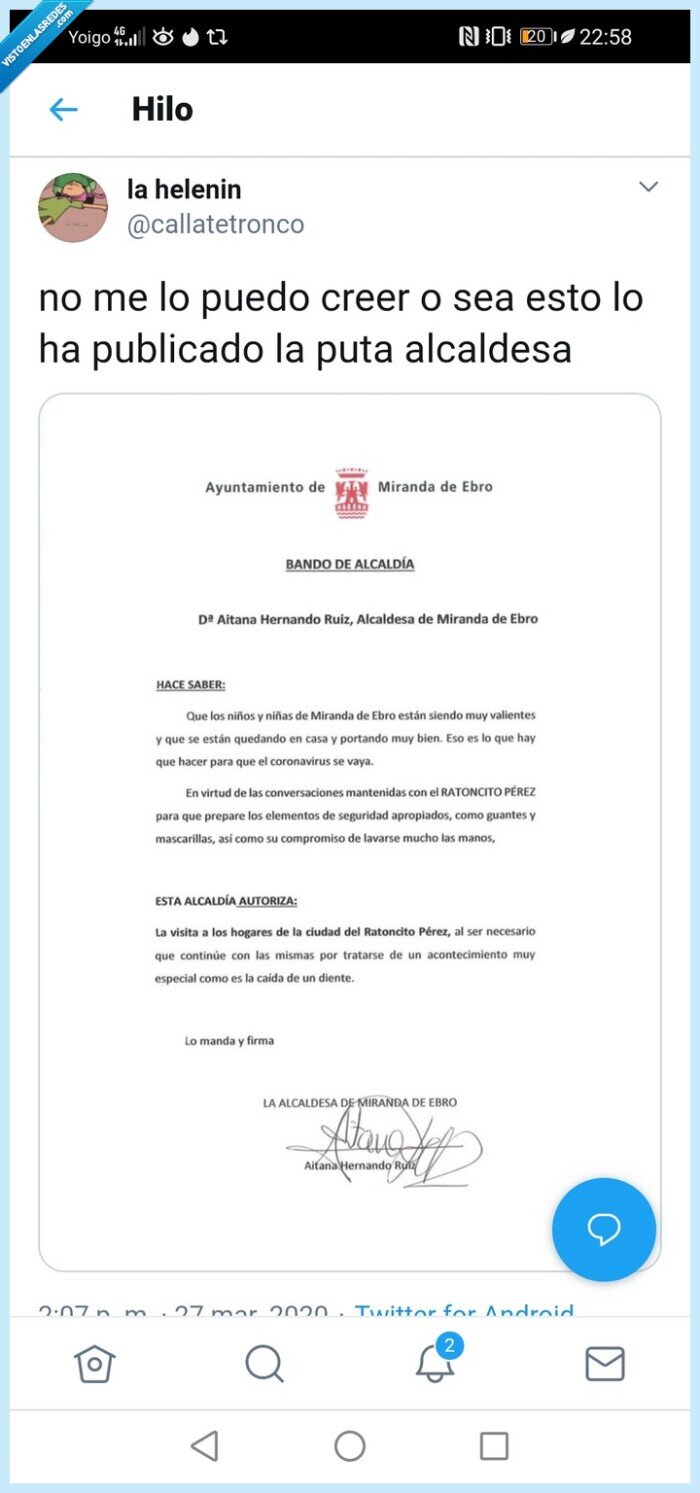 coronavirus,Twitter,Ratoncito Pérez