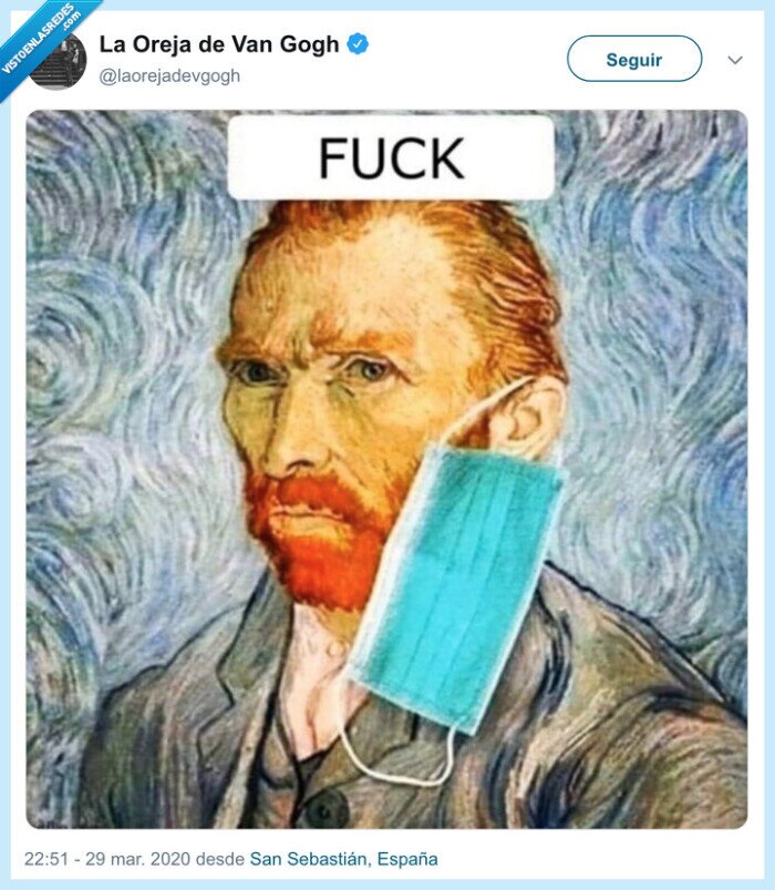 coronavirus,oreja de van gogh,imagen