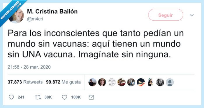 antivacunas,coronavirus