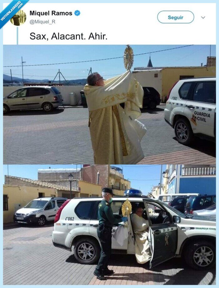 cura,rezar,coronavirus,detenido