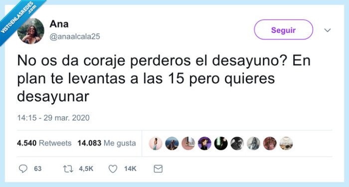 desayuno,cuarentena,coronavirus