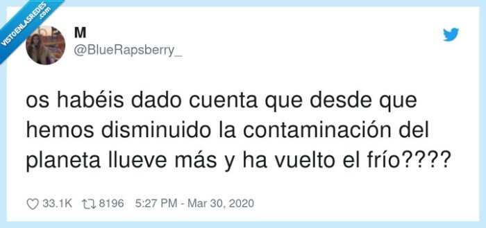 contaminación,frío,llover