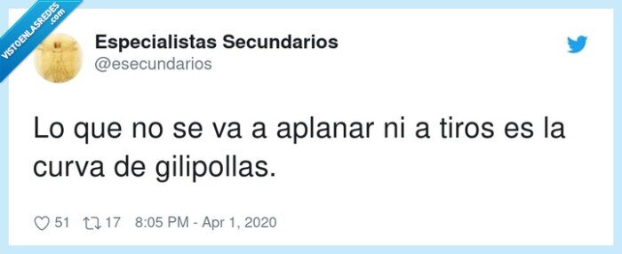 aplanar,tiros,curva,gilipoIIas