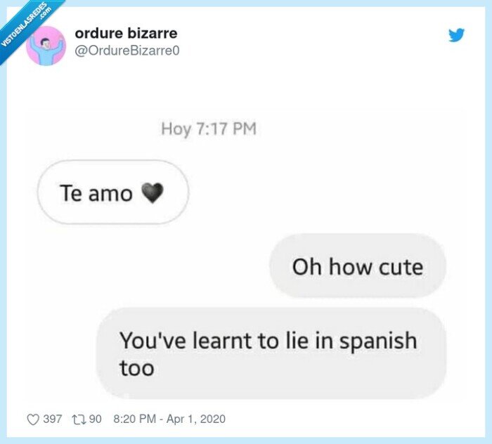 lenguas,idioma,mentir,amar