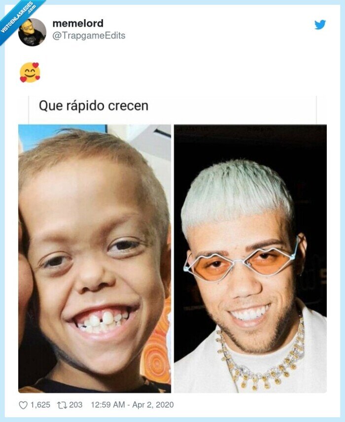 bad bunny,niño,crecer
