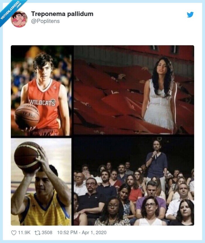 pedro sanchez,pablo iglesias,fan,high school musical