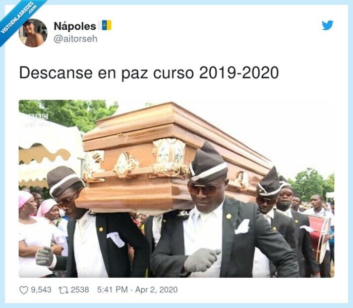 2019-2020,Descanse,curso,paz