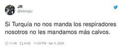Enlace a Hombre, esos respiradores los necesitan para salvar la materia prima para los calvos, por @kikiriglu