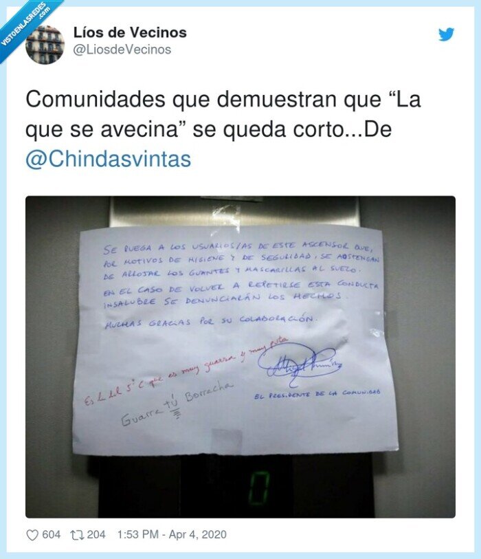 @Chindasvintas,Comunidades,demuestran,la que se avecina