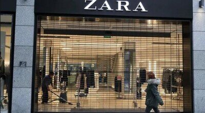 547174 - ZARA cambia su logo por el coronavirus