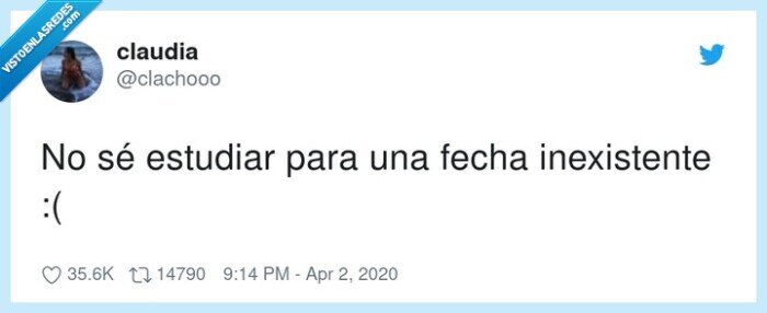 inexistente,estudiar,fecha,sin día