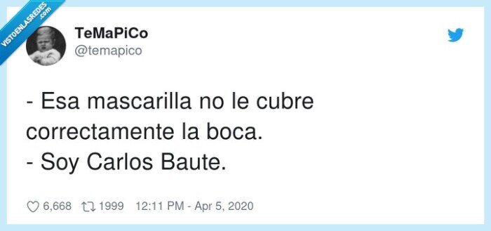 correctamente,mascarilla,boca,cubre,Carlos Baute