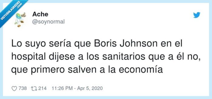 sanitarios,economía,hospital,boris Johnson,uk,coronavirus