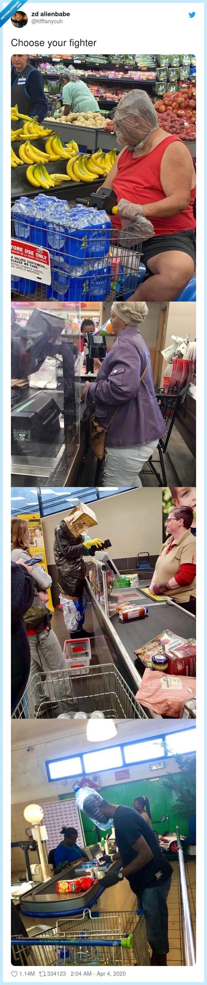 choose your fighter,escoger,luchador,coronavirus