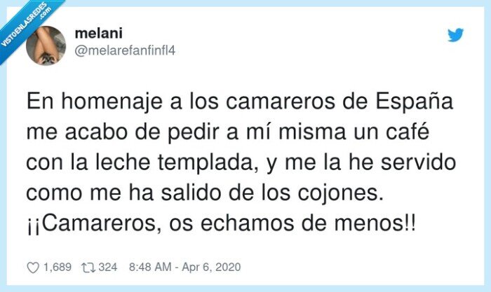 Camareros,templada,homenaje,España,echamos