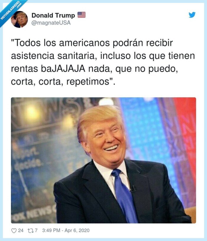 repetimos,donald trump,coronavirus,ayuda