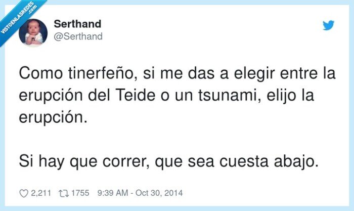 erupción,tinerfeño,tsunami,correr,cuesta