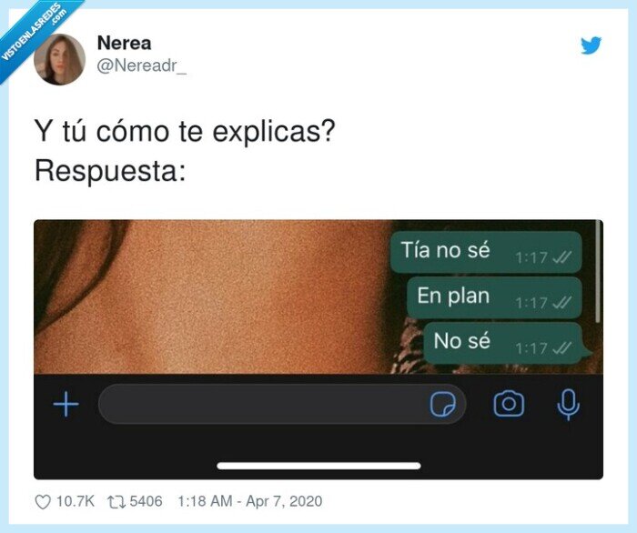 explicar,Respuesta,cómo,tú