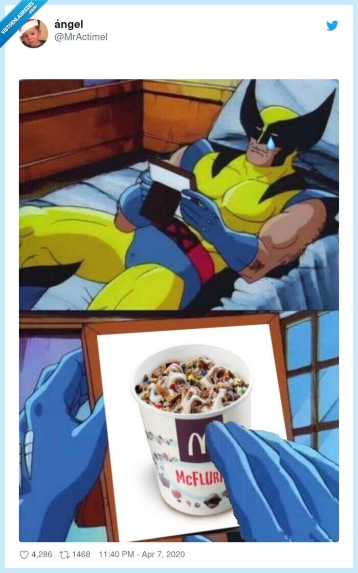 lobezno,echar de menos,mcflurry