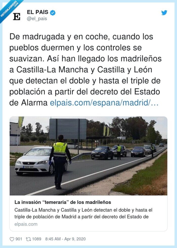 madrileños,población,castillala,madrugada,controles,castilla